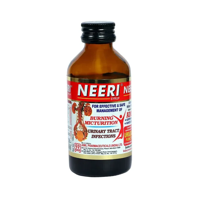AIMIL PHARMACEUTICAL Neeri Syrup - Aimil - 100Ml