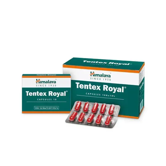 HIMALAYA DRUGS Tentex Royal Capsule - Himalaya - 10Capsule