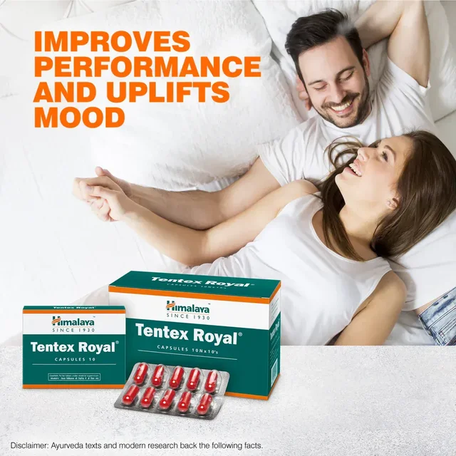 HIMALAYA DRUGS Tentex Royal Capsule - Himalaya - 10Capsule