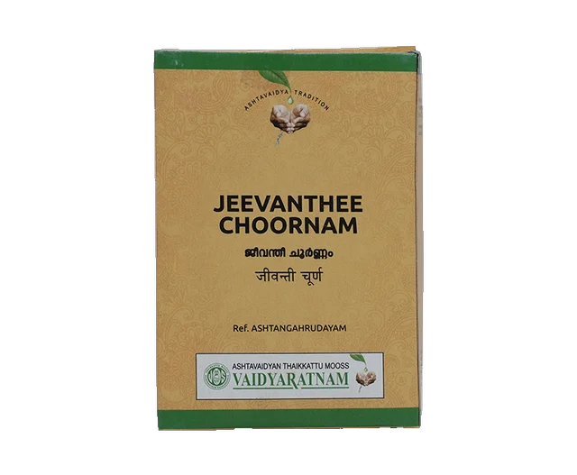 VAIDYARATHNAM Jeevanthee Choornam - Vaidyaratnam - 50Gm
