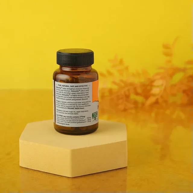 ORGANIC INDIA Immunity Capsule - Organic - 60Capsule