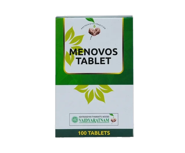 VAIDYARATHNAM Menovos Tablet - Vaidyaratnam - 10 Tablets