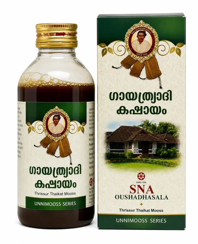 SNA OUSHADHASALA PVT Gayatriadi Kashayam - Sna - 200Ml