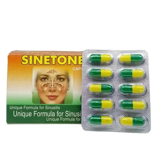 SHREE SHAKTI Sinetone Capsule - Shree Shakti - 100 Capsules
