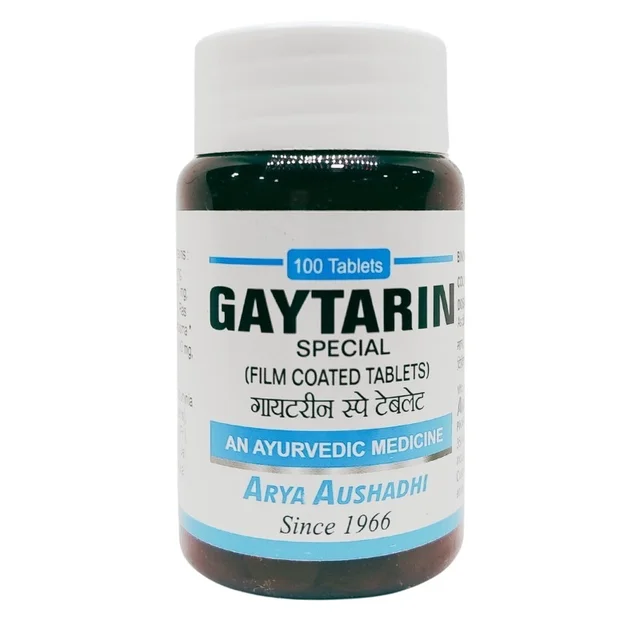 ARYA AUSHADHI Gayatarin Tablet - Arya Aushadhi - 100 Tablet