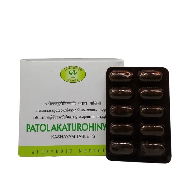AVN AYURVEDA FORMULA Patolakatukarohinyadi Kashayam Tablet - Avn Ayurveda - 100Tablet