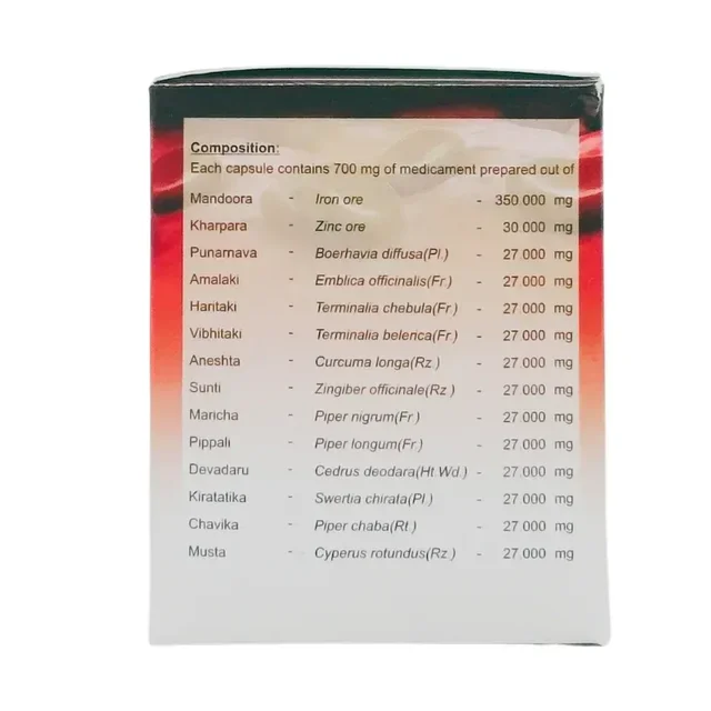 AVN AYURVEDA FORMULA Xerfer Capsule - Avn Ayurveda - 100Capsule