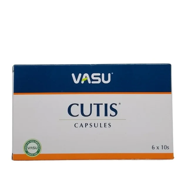 VASU PHARMACEUTICALS Cutis Capsule - Vasu - 10 Capsules