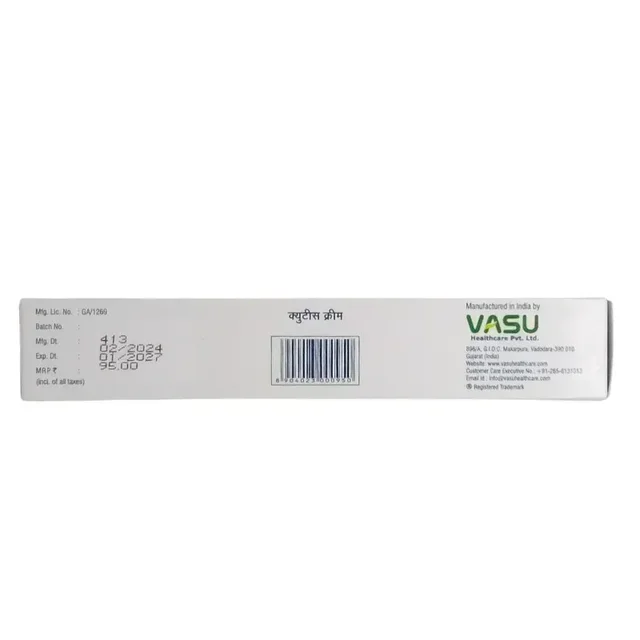VASU PHARMACEUTICALS Cutis Cream - Vasu - 30Gm