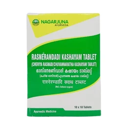 NAGARJUNA Rasnerandadi Kashayan Tablet - Nagarjuna - 10Tablet