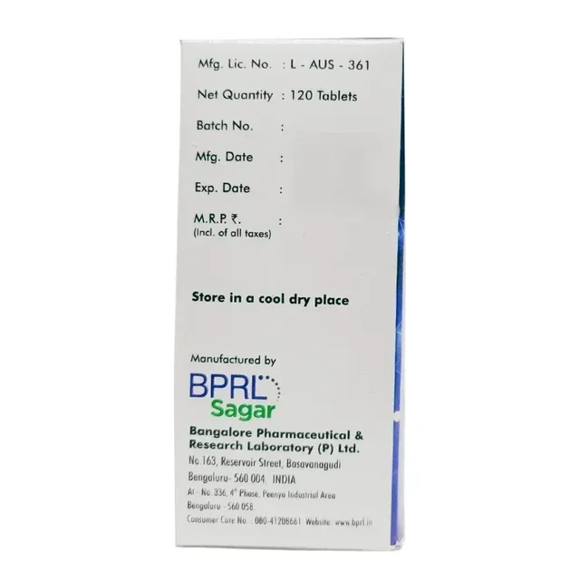 SAGAR PHARMACEUTICAL Tantu Pashan - Sagar - 120Tablet