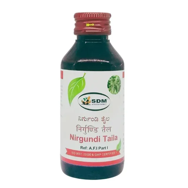 SDM Nirgundi Taila - SDM - 100Ml