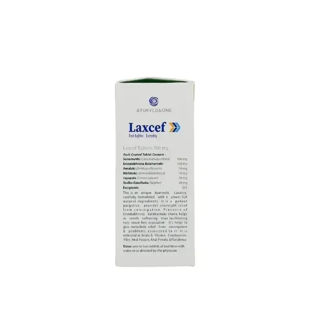 AYURVEDA ONE PVT LTD Laxcef Tablet - Ayurveda One - 100Tablet