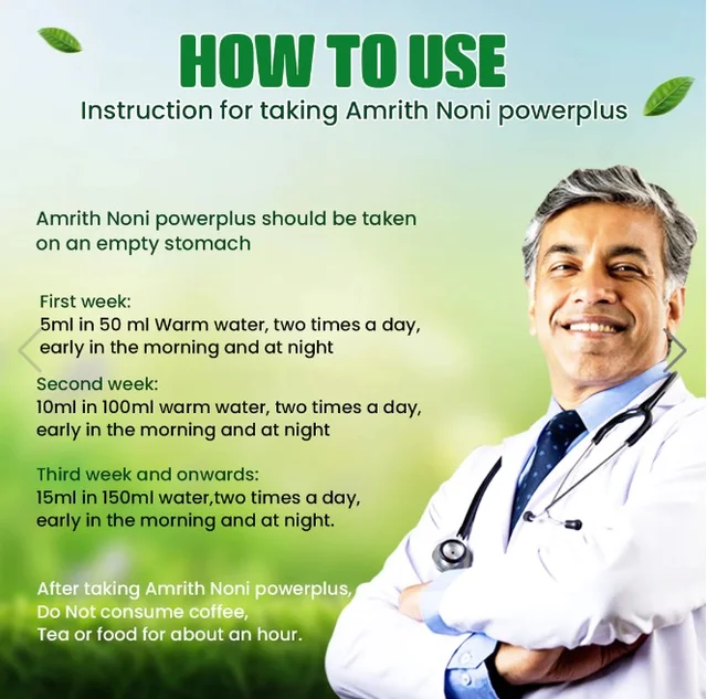 Amrith Noni Power Plus - 500ml