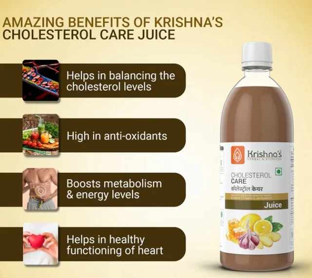 Krishna's Herbal Choles-terol Care Juice - 1000ml