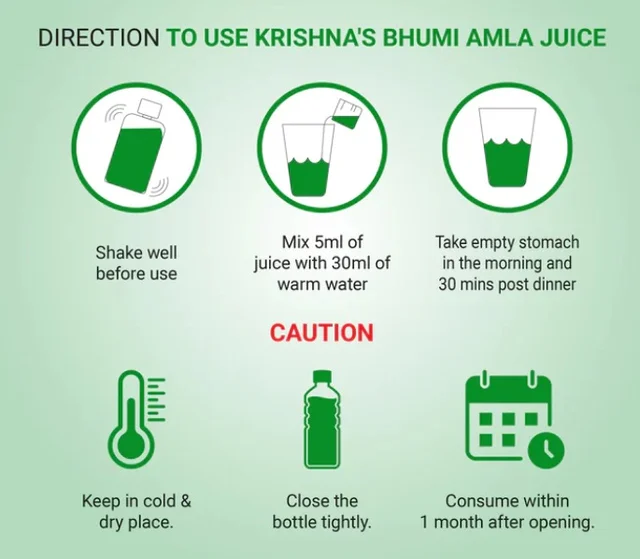 Krishna’s Herbal Bhumi Amla Juice - 1000ml