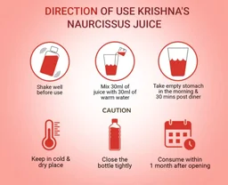 Krishna Naurcissus Juice for Fatigue - 1000ml