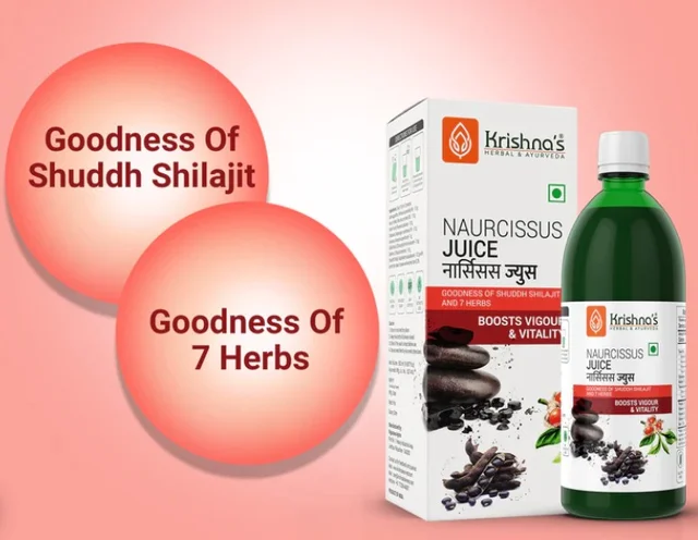 Krishna Naurcissus Juice for Fatigue - 1000ml