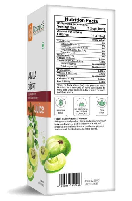 Krishna Amla Juice - 1000ml