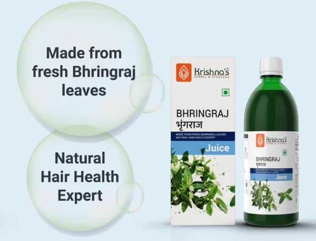 Krishna Bhringraj Swaras - 500ml