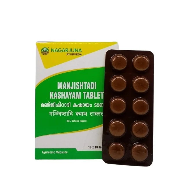 NAGARJUNA Manjishtadi Kashayam Tablet - Nagarjuna - 10Tablet