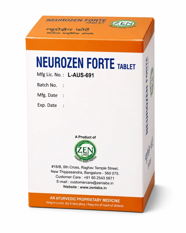 ZEN LABS Neurozen Forte Tablet - Zenlabs - 100Tablet
