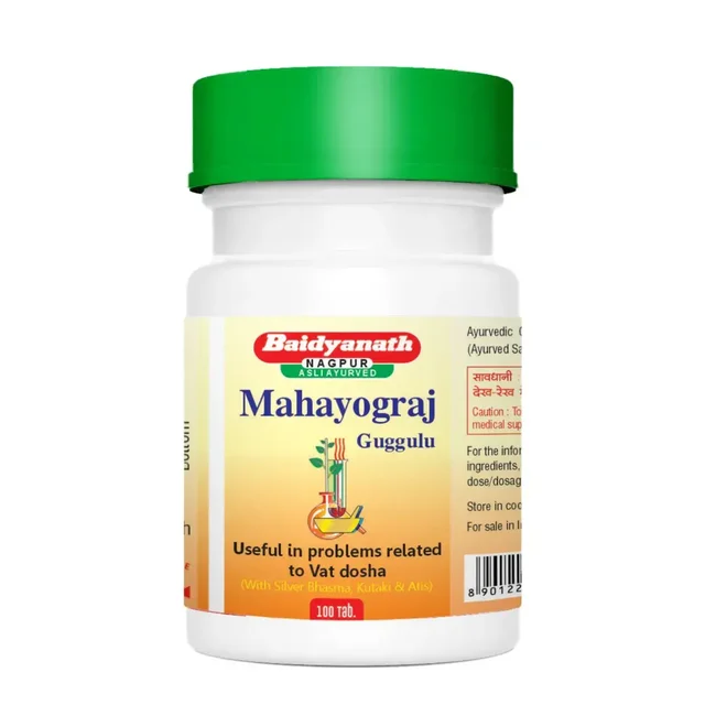 BAIDYANATH Maha Yograj Guggulu- Baidyanath - 100Tablet