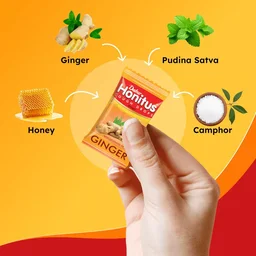 DABUR INDIA LIMITED Honitus Cough Drops Ginger - Dabur - 100Tablet