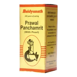 BAIDYANATH Prawal Panchamrita Ras(Moti Yukt) - Baidyanath - 25Tablet