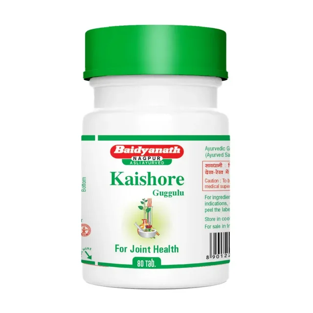 BAIDYANATH Kaishora Guggulu - Baidyanath - 80Tablet