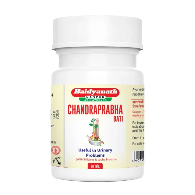 BAIDYANATH Chandraprabha Bati - Baidyanath - 80Tablet