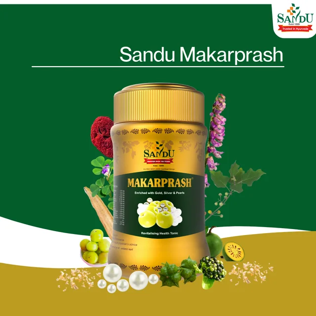 SANDU BROTHERS Makarprash Lehya - Sandu - 500Gm