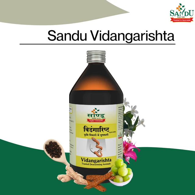 SANDU BROTHERS Vidangarishta - Sandu - 450Ml