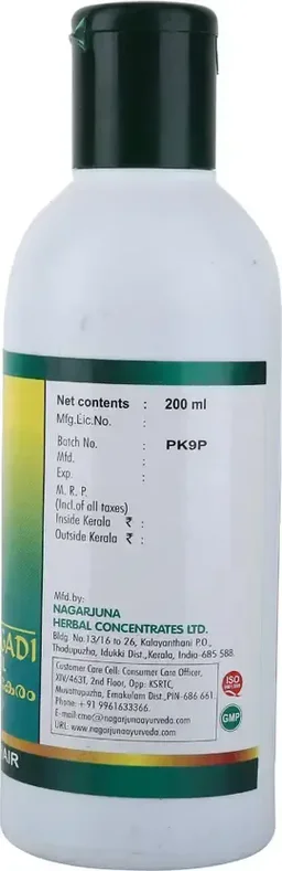 NAGARJUNA Neelibringadi Tail - Nagarjuna - 200ml