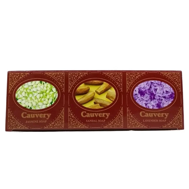 QUALITY SOAP INDUSTRY Cauvery Soap 3 in 1 Combo - Quality - 3