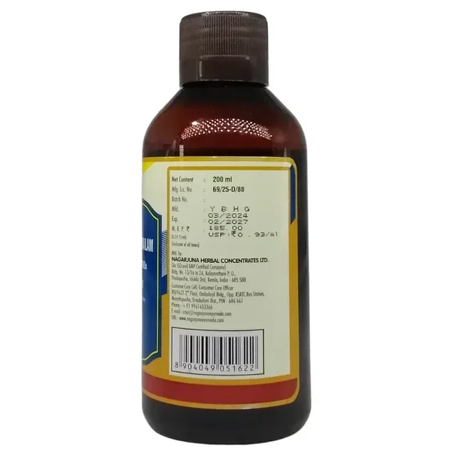 NAGARJUNA Karpooraadi Tail - Nagarjuna - 200ml