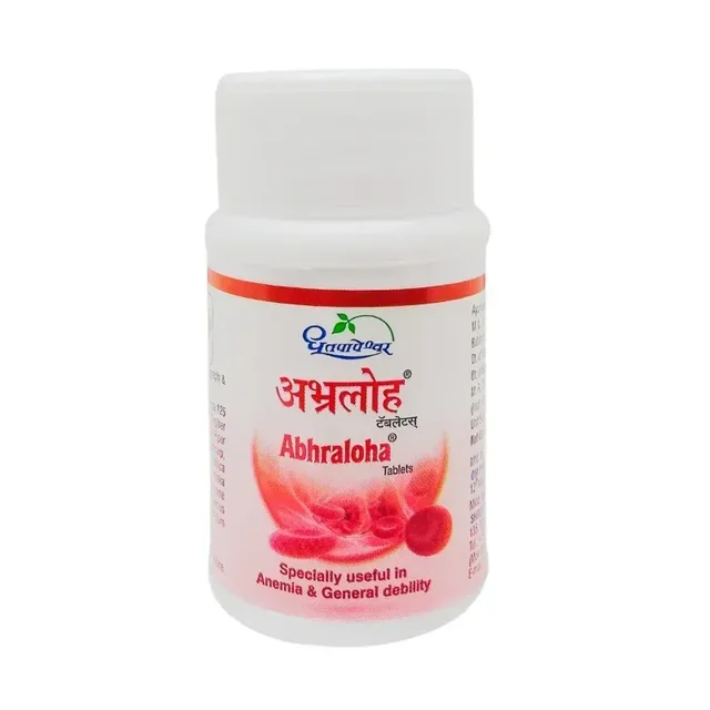 SHREE DHOOTAPAPESHWA Abhraloha Tablet - Shree - 30 Tablets