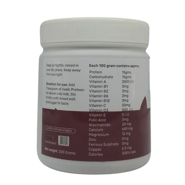 VEDIC BIO LABS PVT L Proteen-Cho - Vedic - 200Gm
