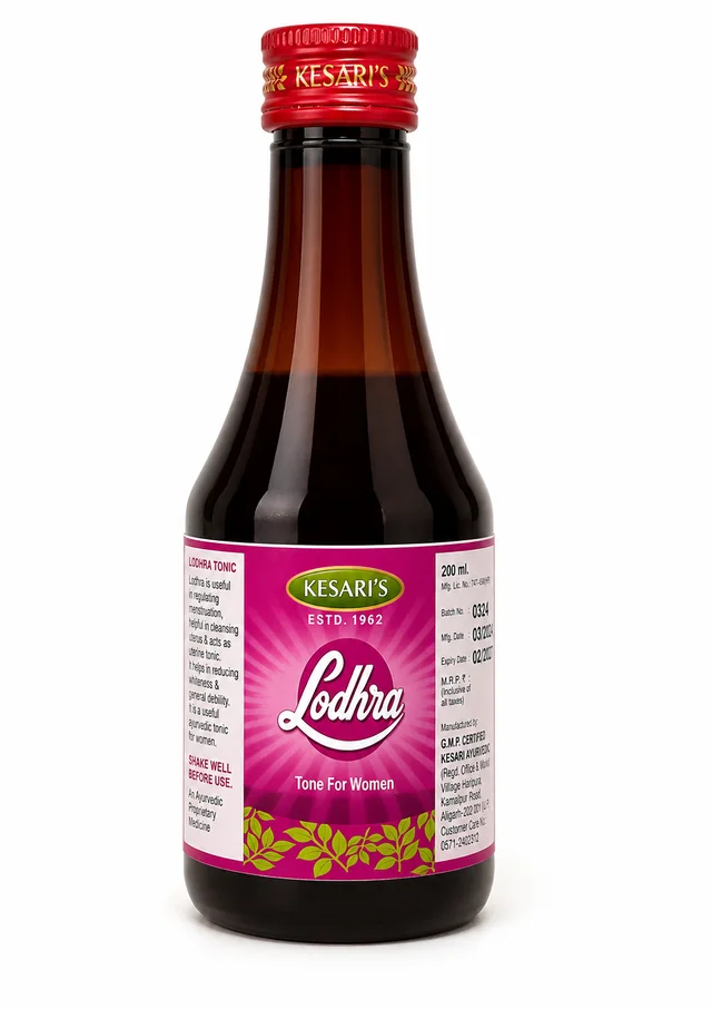 KESAR Lodhra Syrup - Kesar - 200ml