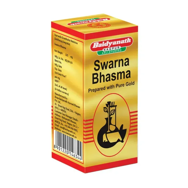 BAIDYANATH Swarna Bhasma - Baidyanath - 500Mg