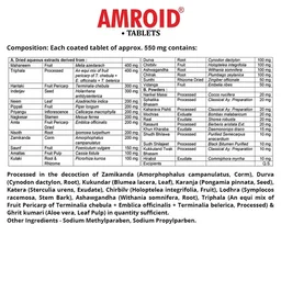 AIMIL PHARMACEUTICAL Amroid Tablets - Aimil - 30 Tablet