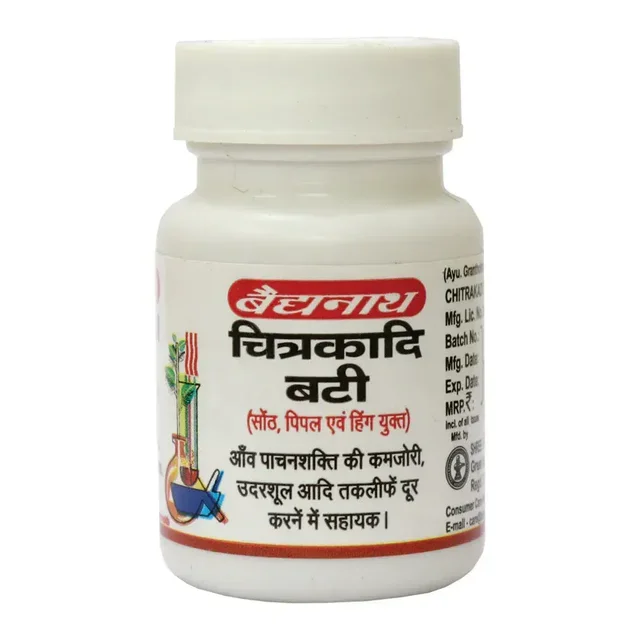 BAIDYANATH Chitrakadi Bati - Baidyanath - 40Tablet