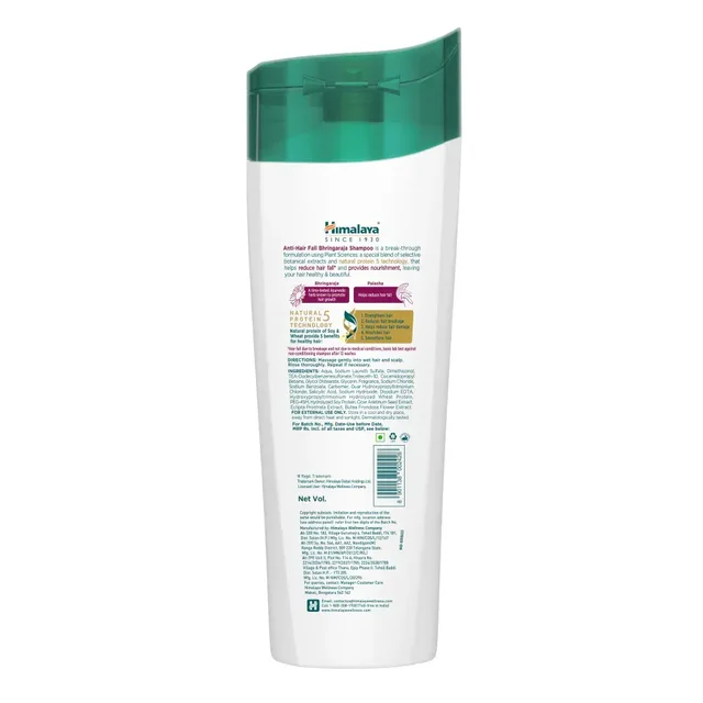 HIMALAYA PHARMACY Anti-Hair Fall Bhringaraja Shampoo - Himalaya - 340ml