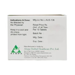 ALOPA HERBAL HEALTHCARE Heptin Forte Tablet - Alopa Healthcare - 100 Tablet