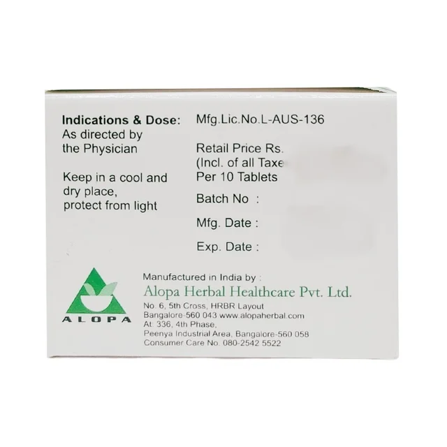 ALOPA HERBAL HEALTHCARE Heptin Forte Tablet - Alopa Healthcare - 100 Tablet