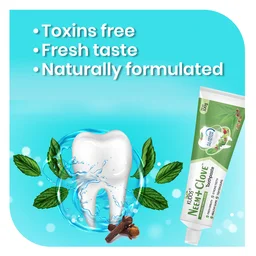 KUDOS AYURVEDA Neem Clove Toothpaste - Kudos - 100Gm