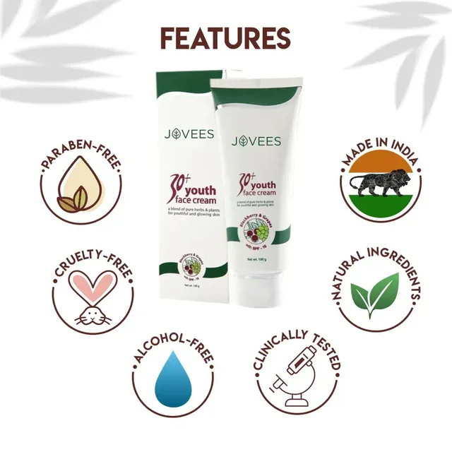 JOVEES HERBAL CARE Jovees 30 + Youth Cream - Jovees - 100g