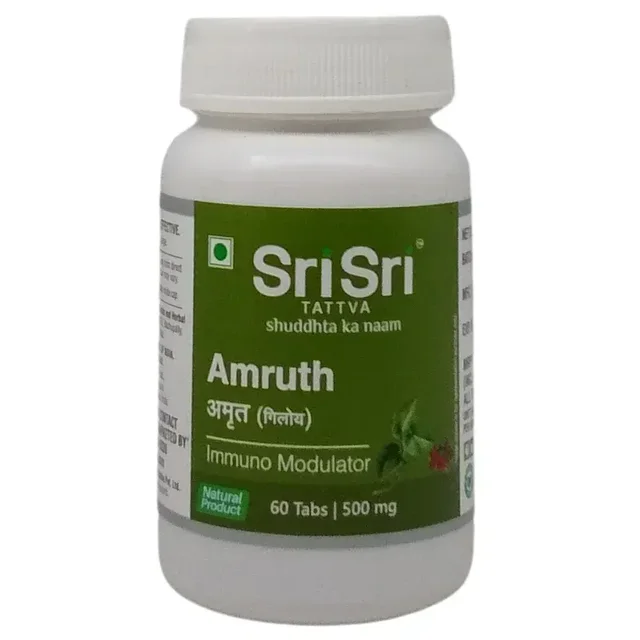 SRI SRI AYURVEDA Amruth Tablet - Sri Sri - 60 Tablets