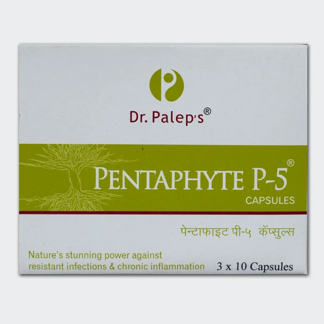 DR.PALEP'S MEDICAL Pentaphyte P-5 Capsule - Dr. Pale - 10Capsule