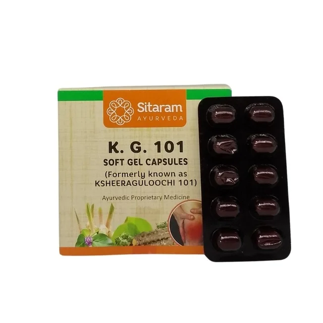 SITARAM AYURVEDA Ksheeraguloochi 101 - Sitaram - 10Capsule